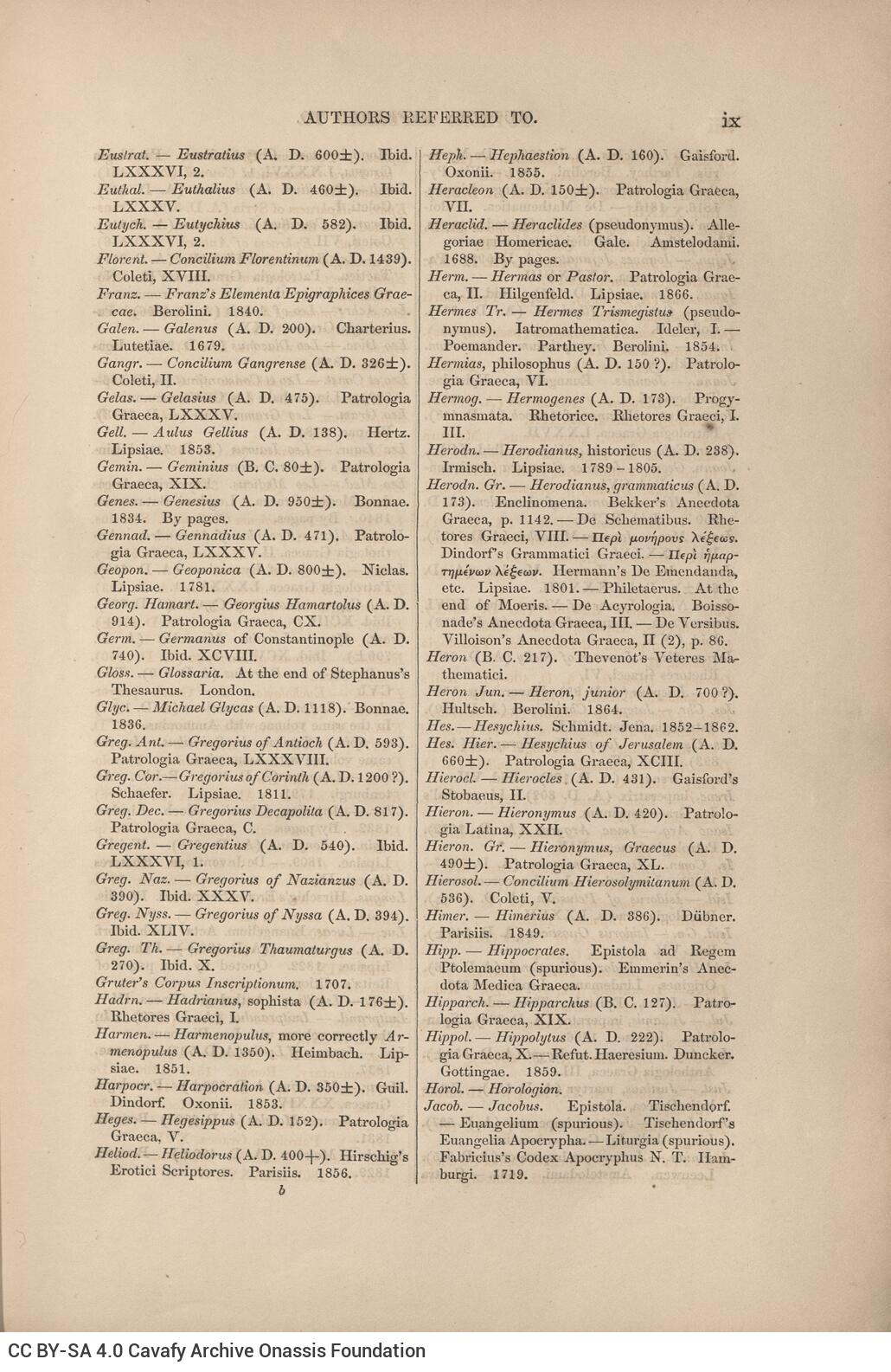 27,5 x 18 εκ. 4 σ. χ.α. + [XV] σ. + 1188 σ. + 4 σ. χ.α., όπου στο φ. 2 χειρόγραφη αφιέρωσ�